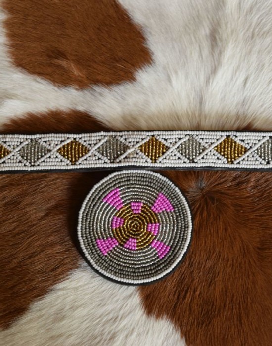 Beaded Browbands with rosettes 009